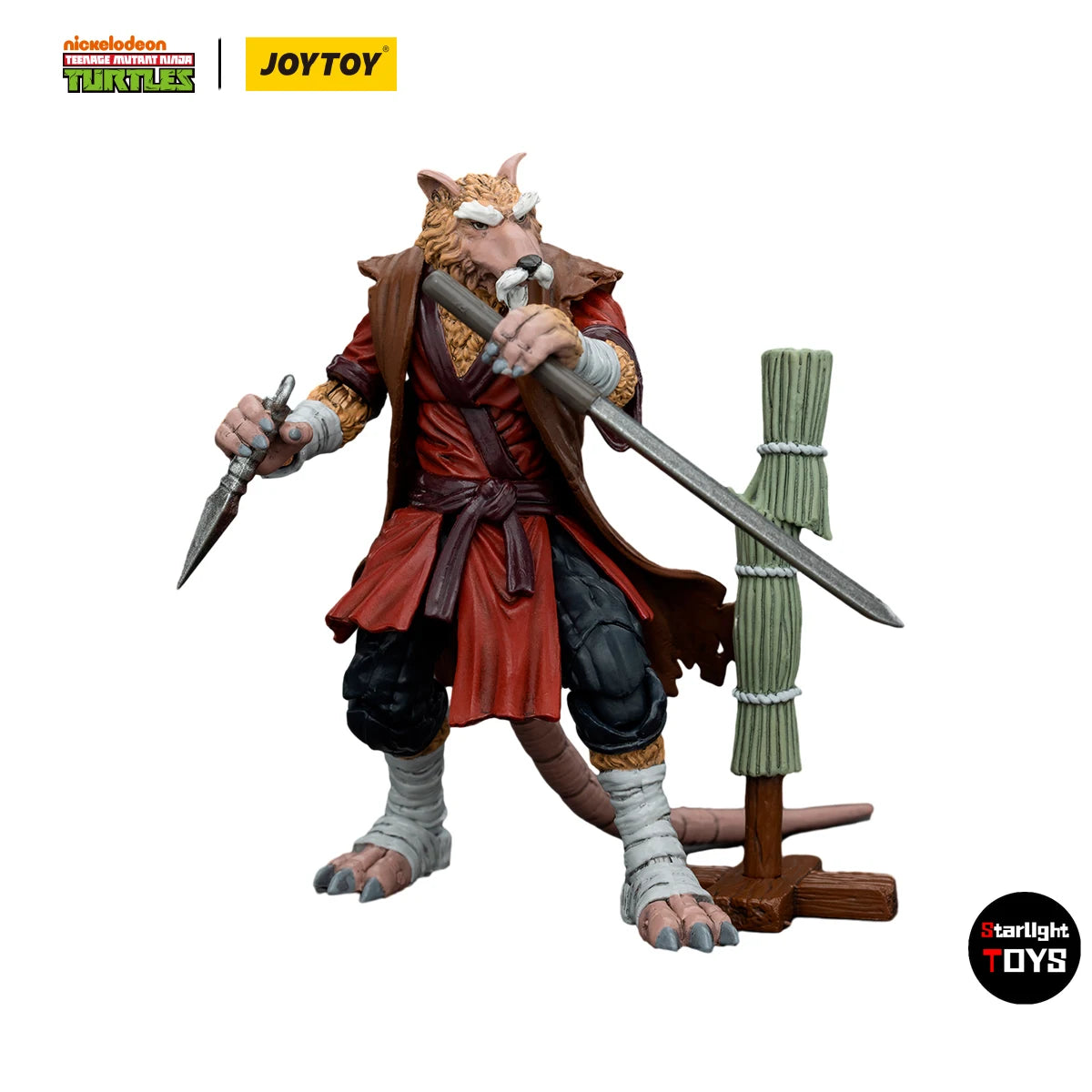 JOYTOY 1/18 Action Figure TMNT-Splinter Model Toy Gifts