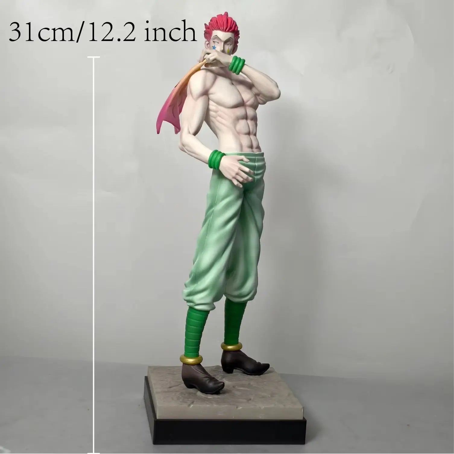 31cm 12.2 inch Anime HyskoaMorroh Figures Pvc Statue Desktop Ornamen Collection Statue Model Decoration Room Desk Toys Gifts