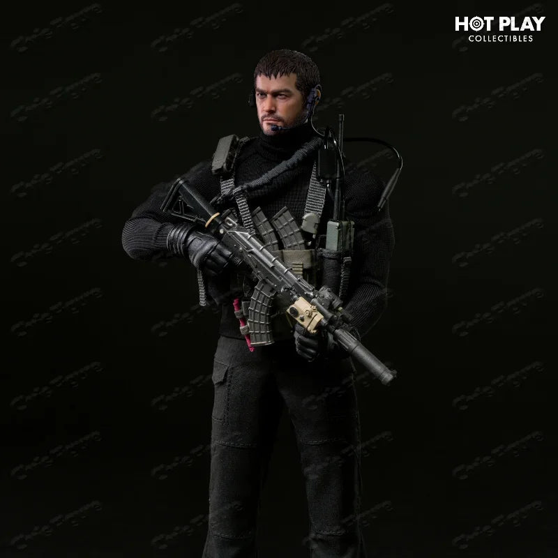 In Stock HOTPLAY HP001 Resident Evil 8 Captain Chris 1/12 Cloth Mobile Soldier Doll Model Toy Gift