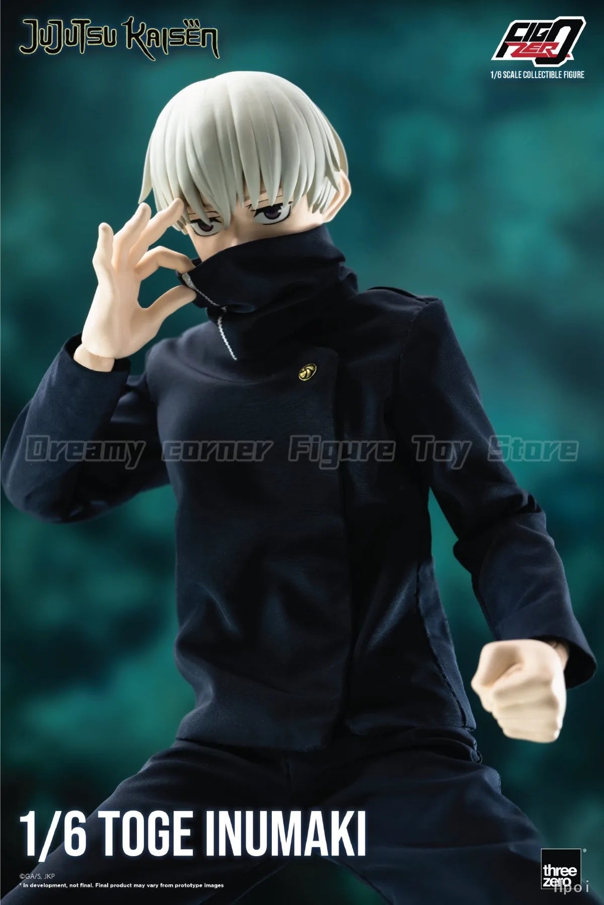 【In Stock】Original Threezero FigZero Jujutsu Kaisen Toge Inumaki 1/6 Action Figure Toy Model Collection