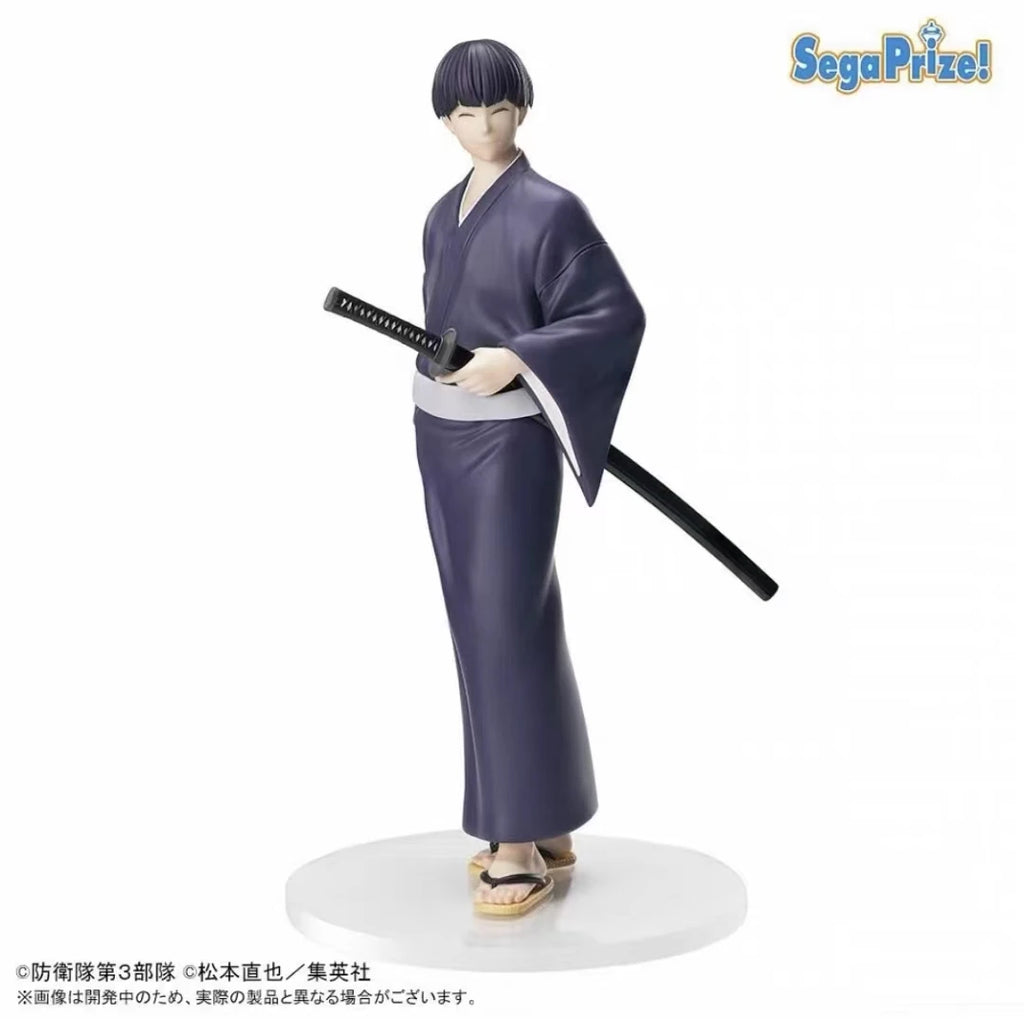 Original SEGA Kaiju No. 8 SOSHIRO HOSHINA Xross Link Anime Figure Action Figurine Collection Model Toy