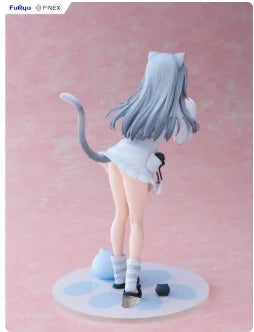 -In Stock Original F:NEX Nacho Cat 22cm Anime Decorative Cute Figure 1/7 Statue Model Collection