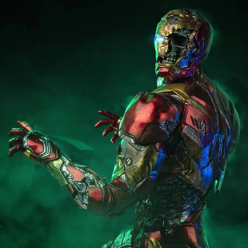Hottoys Spider Man Mysterio'S Iron Man Illusion 1/6 Scale Articulated Figure Movie Peripheral Collectible Desktop Ornament Gift