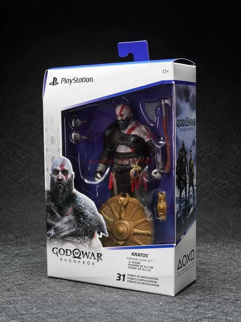 Spin Master God Of War: Ragnarok Ps5 Kratos Atreus 6-Inch Action Figure Collection Model Toy Original Box In Stock Birthday Pres