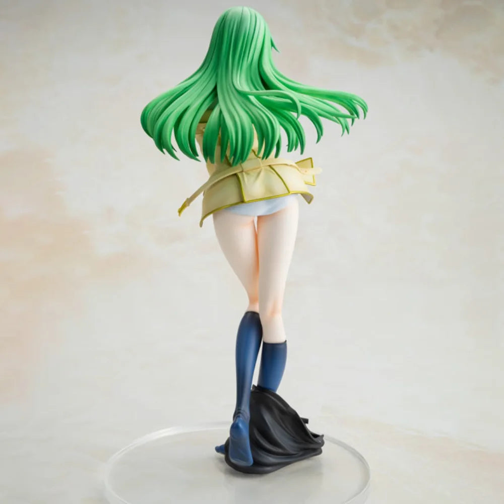 In Stock KDcolle Original Genuine Code Geass Hangyaku No Lelouch C.C. 1/7 Ashford Academy Uniform Ver 25cm Model Toy Figure Gift