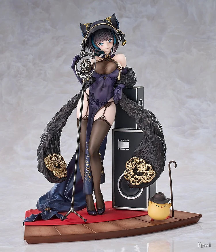 In Stock GSC Azur Lane HMS Cheshire Musical CaitSith 1/7 Toys Collection Animation Figures