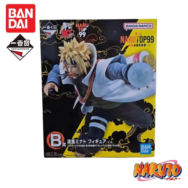 In Stock 100% Original Bandai Ichiban Kuji Naruto99 Uchiha Itachi Naruto Minato Namikaze Anime Character Model Collection