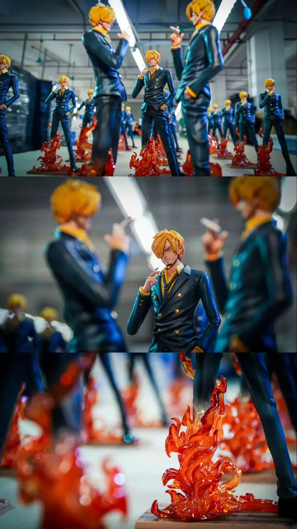 In Stock JT toys 24cm ONE PIECE Anime Figure Sanji Figures PVC Statue Collection Model Room Ornament Boys Birthdays Toys Gifts