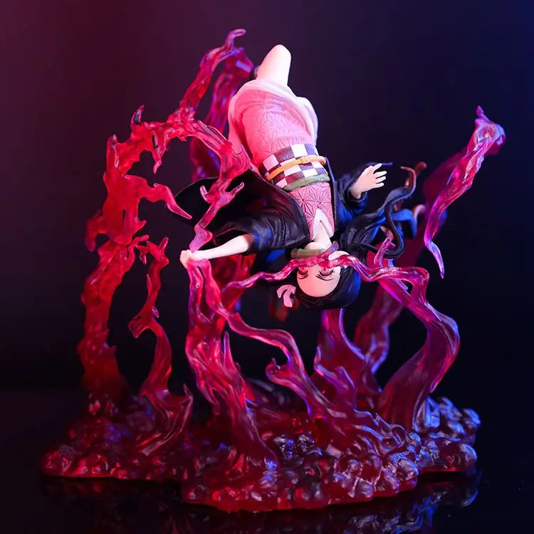 16cm Demon Slayer Kamado Nezuko Anime Figure Anime Action Figure Statue Ornaments Collection PVC Model Doll Birthday Gift Toys