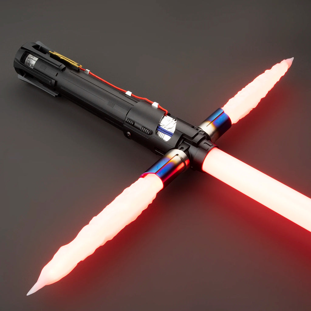 LGT Saberstudio Kylo Ren Xeno3.0 Lightsaber Sensitive Smooth Swing Infinite Color Changing with 16 Sound Fonts Motion Control