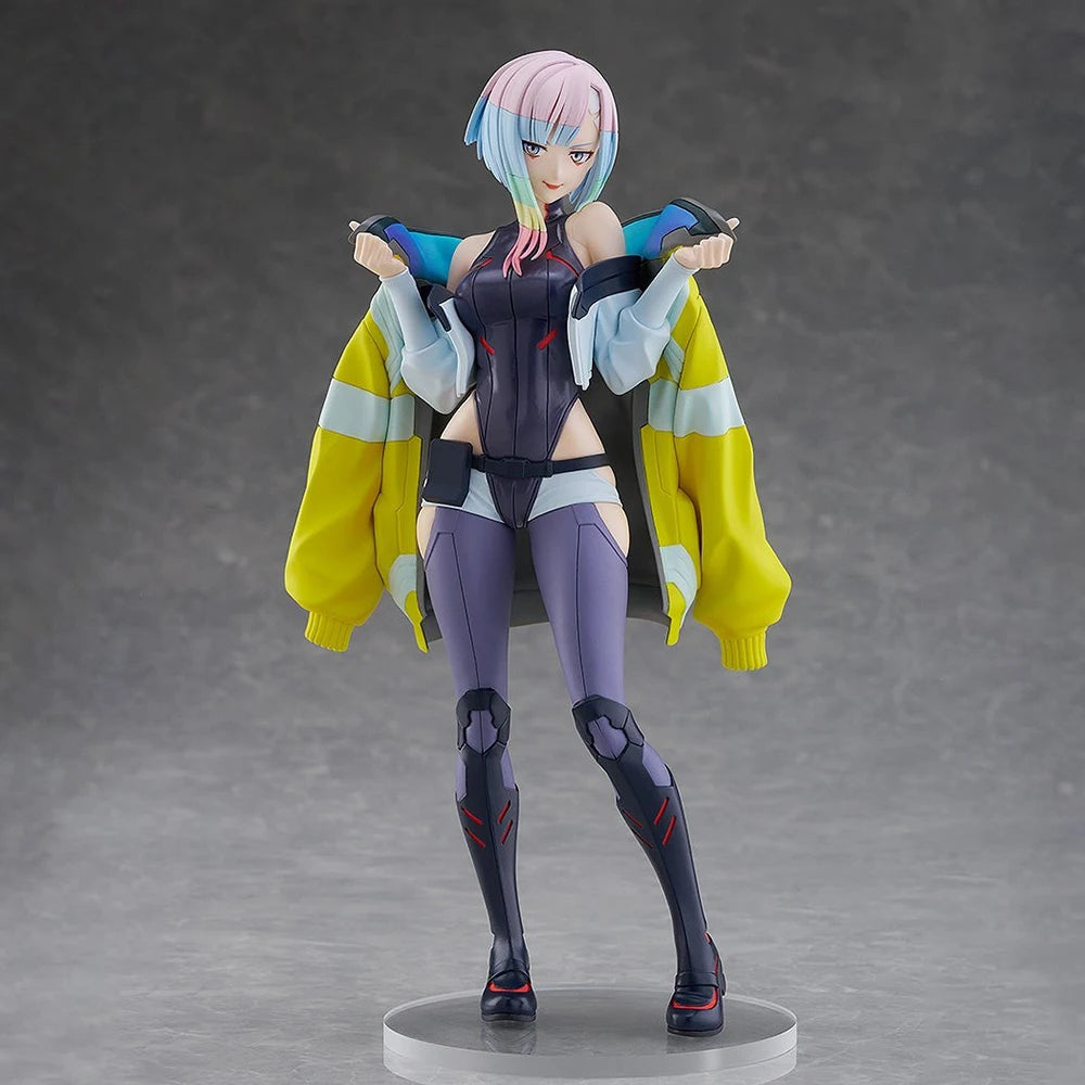 100% Original Good Smile Company Pop Up Parade - L Cyberpunk: Edgerunners Lucy Anime Figure Model Decoration Birthday Gift