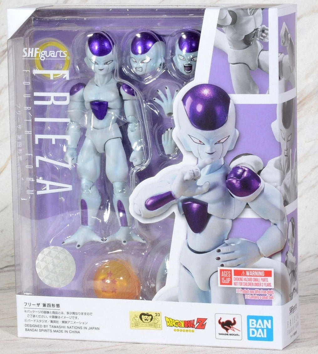 In Stock Bandai Original S.H.Figuarts SHF Dragon Ball Frieza Full Power Anime Action Figure Collectible Model Toy Gift for Kids