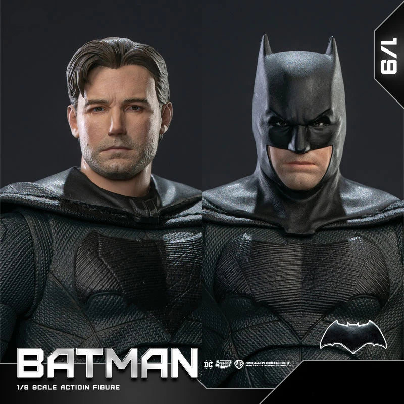 Fondjoy Justice League Light Armor Batman Model Sculpt Action Figures in Stock 19cm DC Batman Collect Model Boy Birthday Gifts