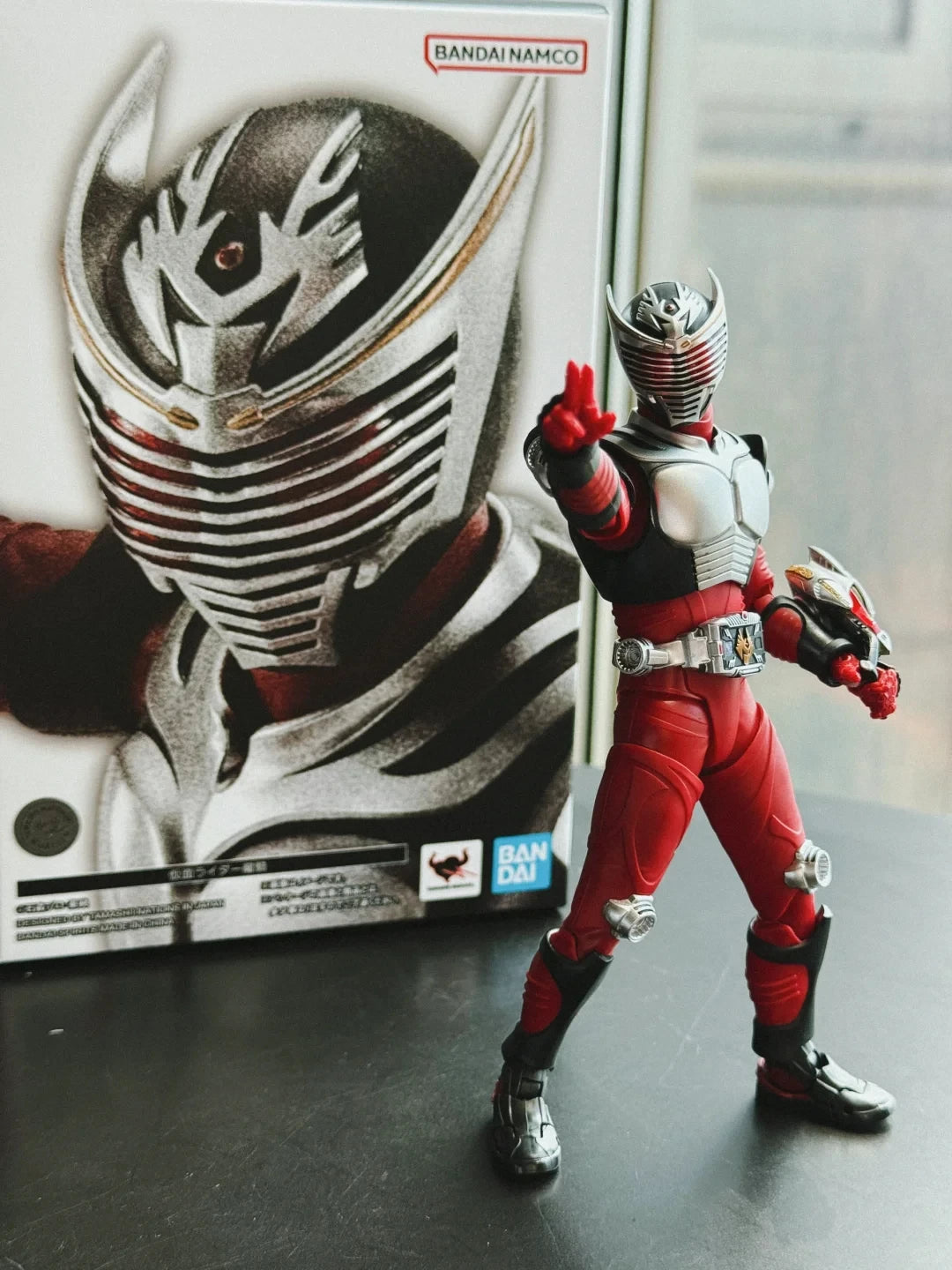 TYCTOYS In Stock Original BANDAI S.H.Figuarts Masked Rider Ryuki Anime Character Action Figure Model Toy Ornament Fans Present