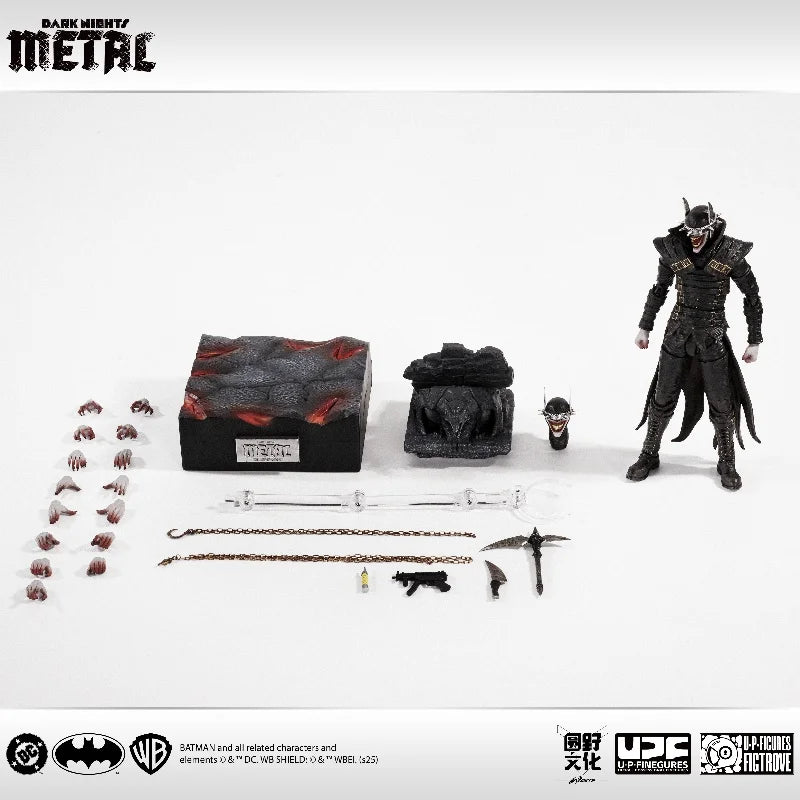 1/12 LPZZ Upfinegures Metal Series Red Death The Batman Who Laughs Anime Action Figure Model Collectibles Toy Gift Figurine