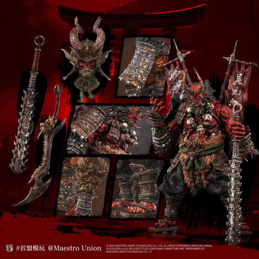 23cm Genuine Maestro Union Syuten Douji Ghost Of Da Jiangshan Immortal Legend Action Figure 1/12 Scale Mu-Il001 Collectible Toy