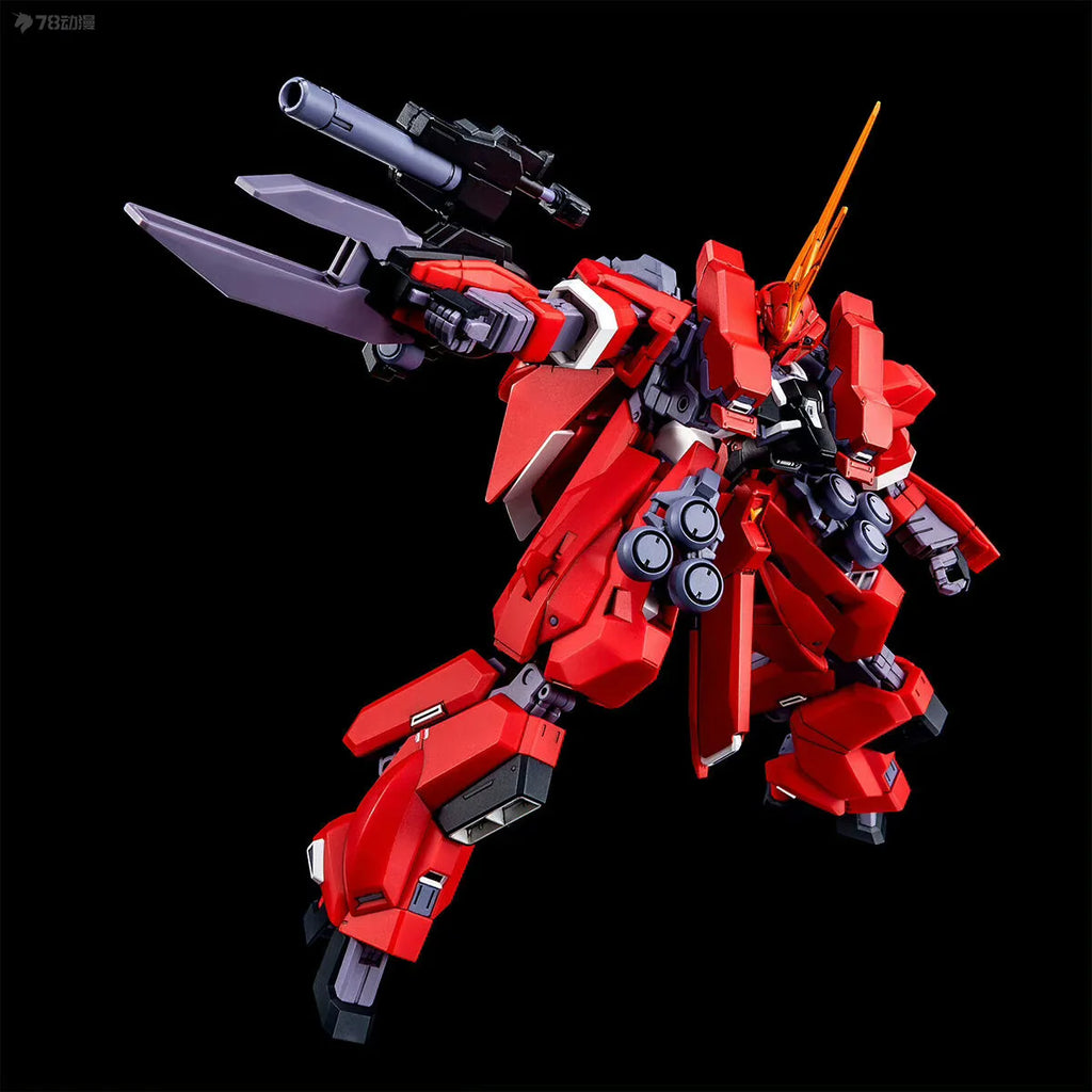 BANDAI Original HG Web-exclusive Version TR-6 BARZAM II 1/144 Anime Assembly Model Toys Gift for Boys Collectible Ornaments