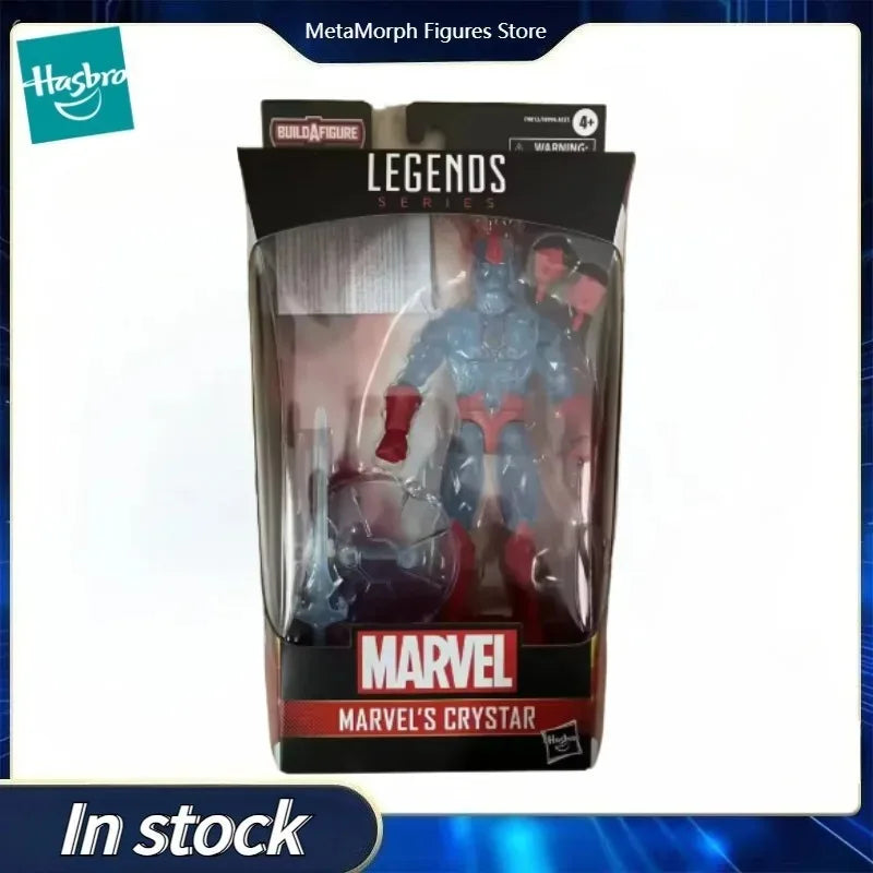 Original Hasbro Marvel Legends Series MARVEL'S CRYSTAR No assembly parts Anime Figure Toy Collection Model