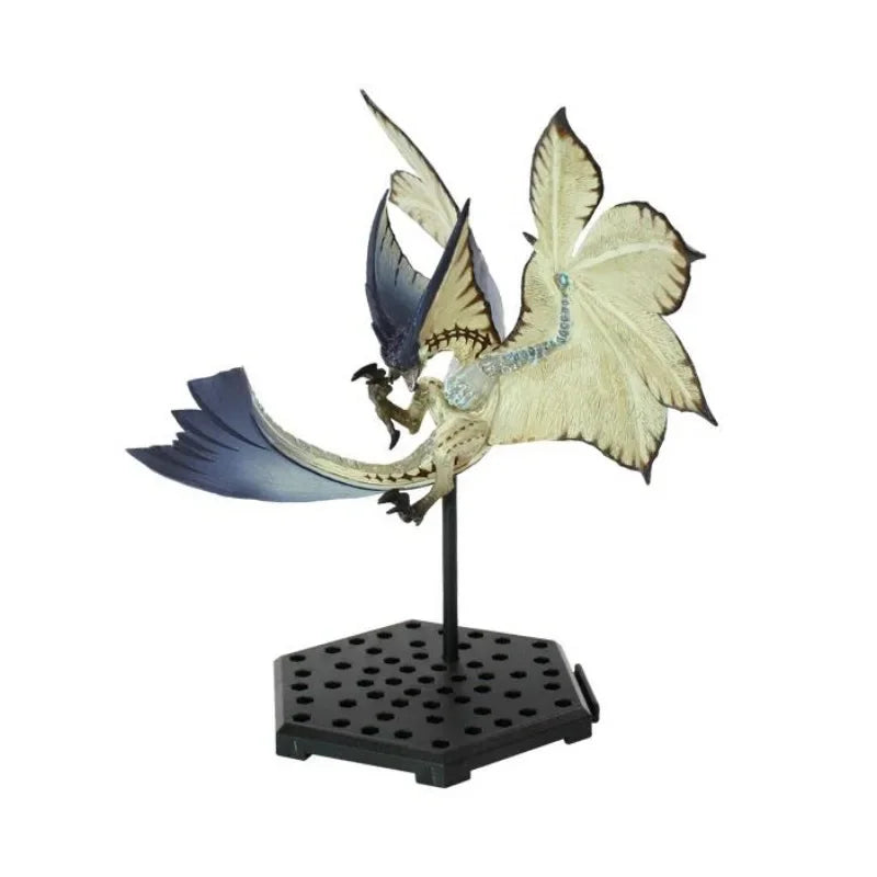 Monster Hunter World Iceborne Action Figure PVC Model, Nergigante Tigrex Basarios Dragon Collectible Decoration Toy for Adults