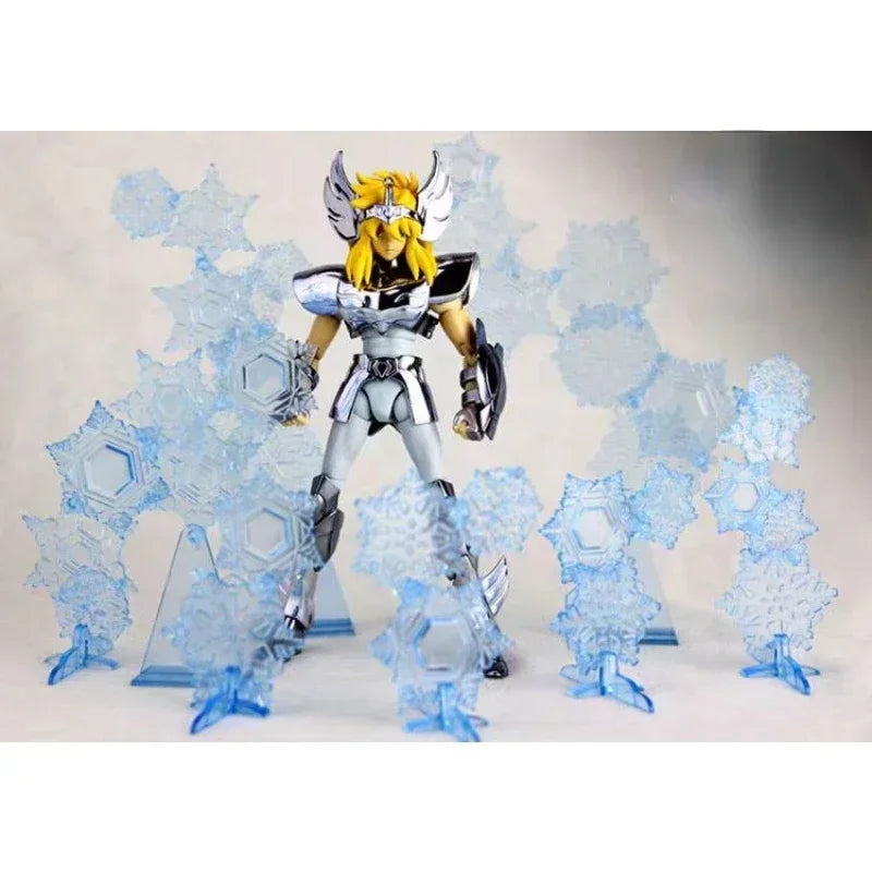Saint Seiya Myth Cloth EX Aquarius Camus Cygnus Hyoga Effect Part Athena Throne Decoration Diorama Scene Knights of the Zodiac
