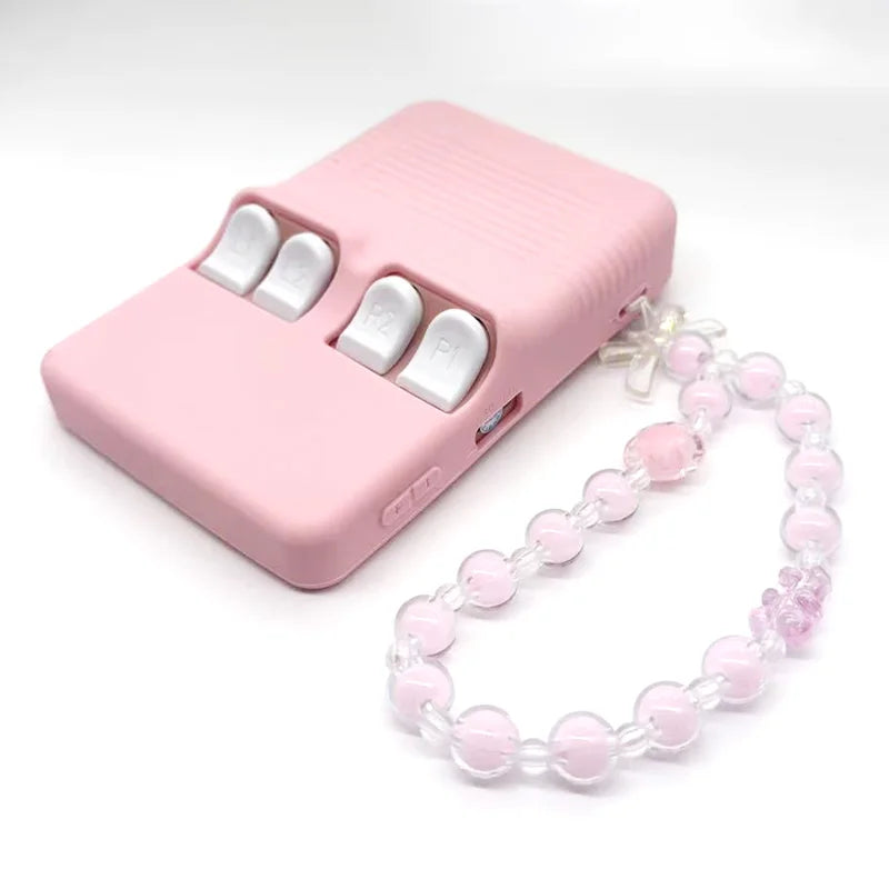 Cute Silicone Kit For R36S handheld game console protective cover with lanyard and tempered glass button cap hildren's gifts