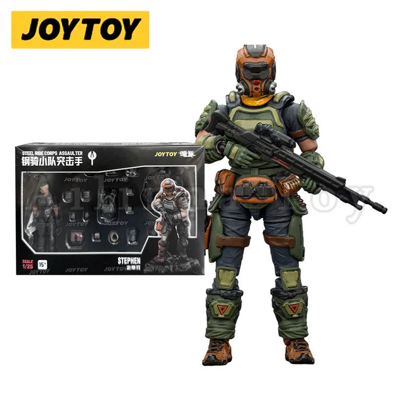 JOYTOY 1/25 Action Figure Dark Source Steel Ride Corps Assaulter Anime Model Toy