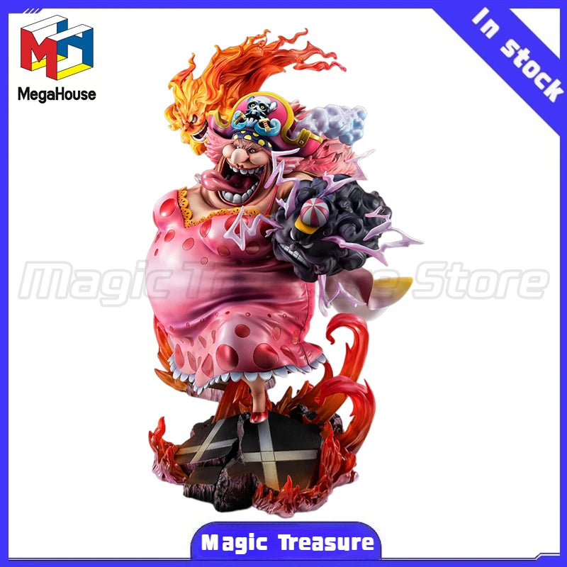 【MT】Original MegaHouse POP SA-MAXIMUM ONE PIECE The Pirate Charlotte Linlin Figure Toy Collection