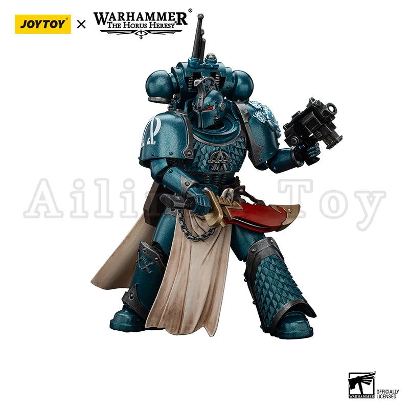 JOYTOY 1/18 Action Figure The Horus Heresy Alpha Legion Legion Praetor with Power Sword Harrowmaster Armillus Dynat