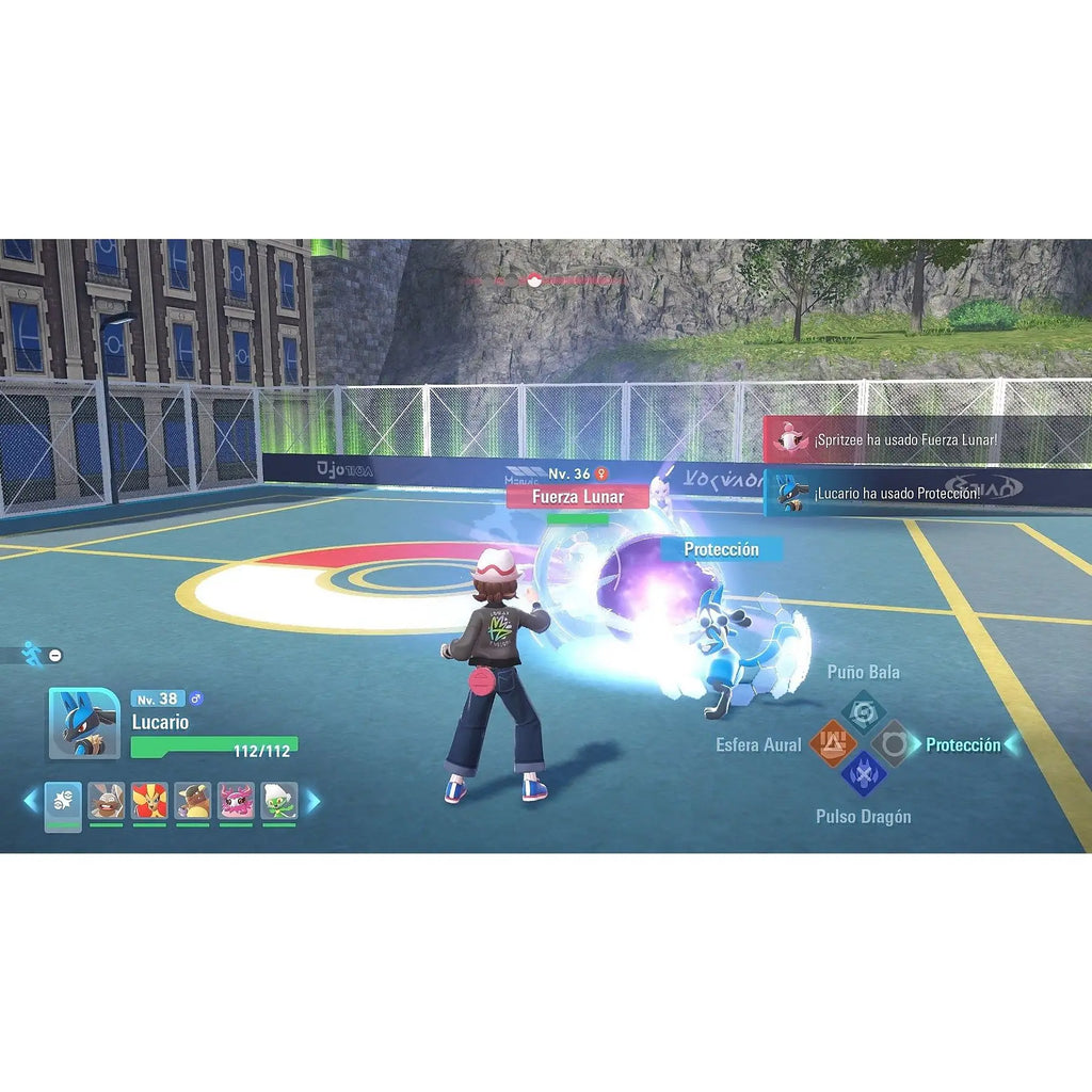 Pokémon Legends Z-A for Nintendo Switch | Open World Adventure in Ciudad Luminalia with Enhanced HD Graphics, featuring real-time battles, mega evolutions, and Pokémon companions like Chikorita, Tepig, or Totodile, availabl