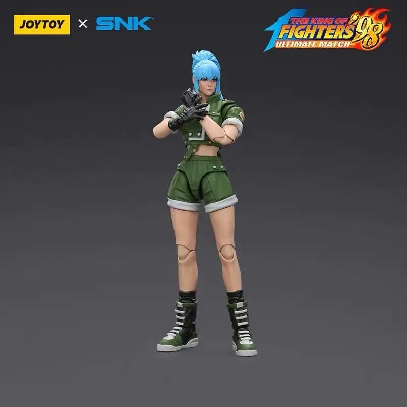 IN STOCK Joytoy The King Of Fighters Game Ralf Jones Leona Heidern Clark Still Action Figures Kof'98u Mlkari Warriors Team