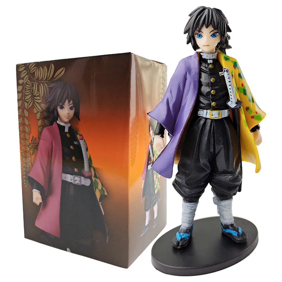 Hot Anime Demon Slayer Kimetsu no Yaiba Figure Kamado Tanjirou Action Figure Agatsuma Zenitsu Nezuko Warrior PVC Model Toys