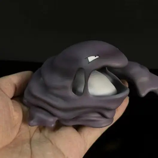 Poemon Muk Anime Figure 4cm Grimer Statue Cartoon Mini Grimer Figurine Models Collect Decor Pendant Doll Model For Kid Toys Gift