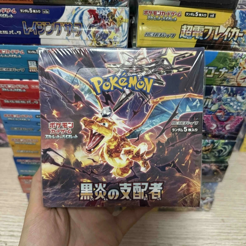 Hot Sale Original Card Ptcg Japanese Edition Sv1v Sv1a Sv2d Sv2p Sv2a 151 Sv3 Sv3a Bale Off Whole Box Transaction Card