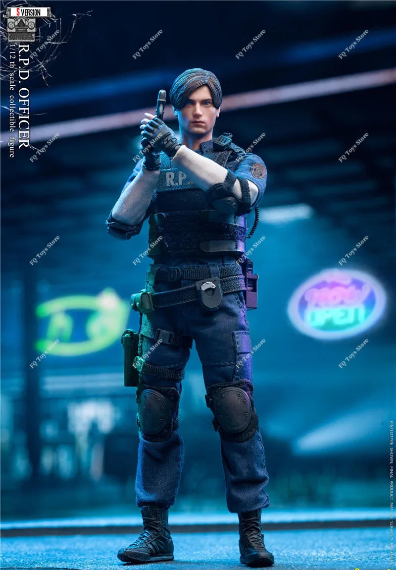 In Stock LIMTOYS LiMiNi 1/12 RPD Officer Leon Kennedy S Version 6 Inch Action Figure Toy Collectible Gift