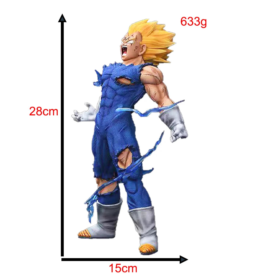 32CM28MC Dragon Ball Z GK Figur MAXIMATIC Der Vegeta Super Saiyan Sohn Majin Vegeta Selbstzerstörer Vegeta Figur Spielzeug Modell Geschenk