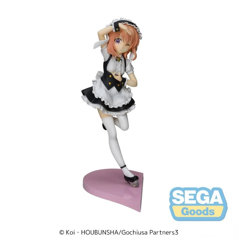 SEGA Genuine Is The Order A Rabbit? Anime Figure Kafuu Chino Kirima Syaro Hoto Kokoa Action Toys for Kids Gift Collectible Model