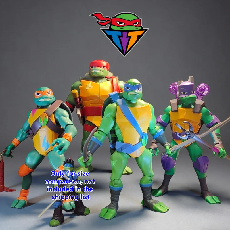 Original 12in Turtles Figure 2018 Animated Version Donatello Leonardo Action Figure 28cm Model Toy Set Collection Toy Ornament