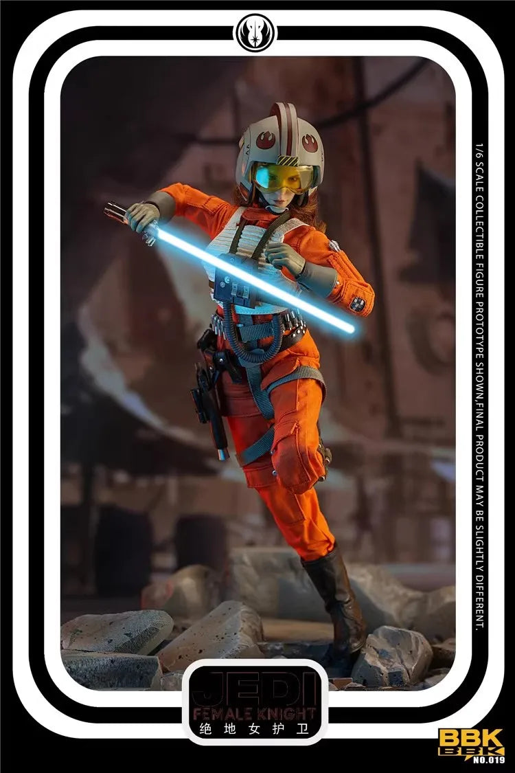 BBK BBK019 1/6 Female Soldier Jedi Female Knight Full Set 12'' Action Figure Model Toy In Stock