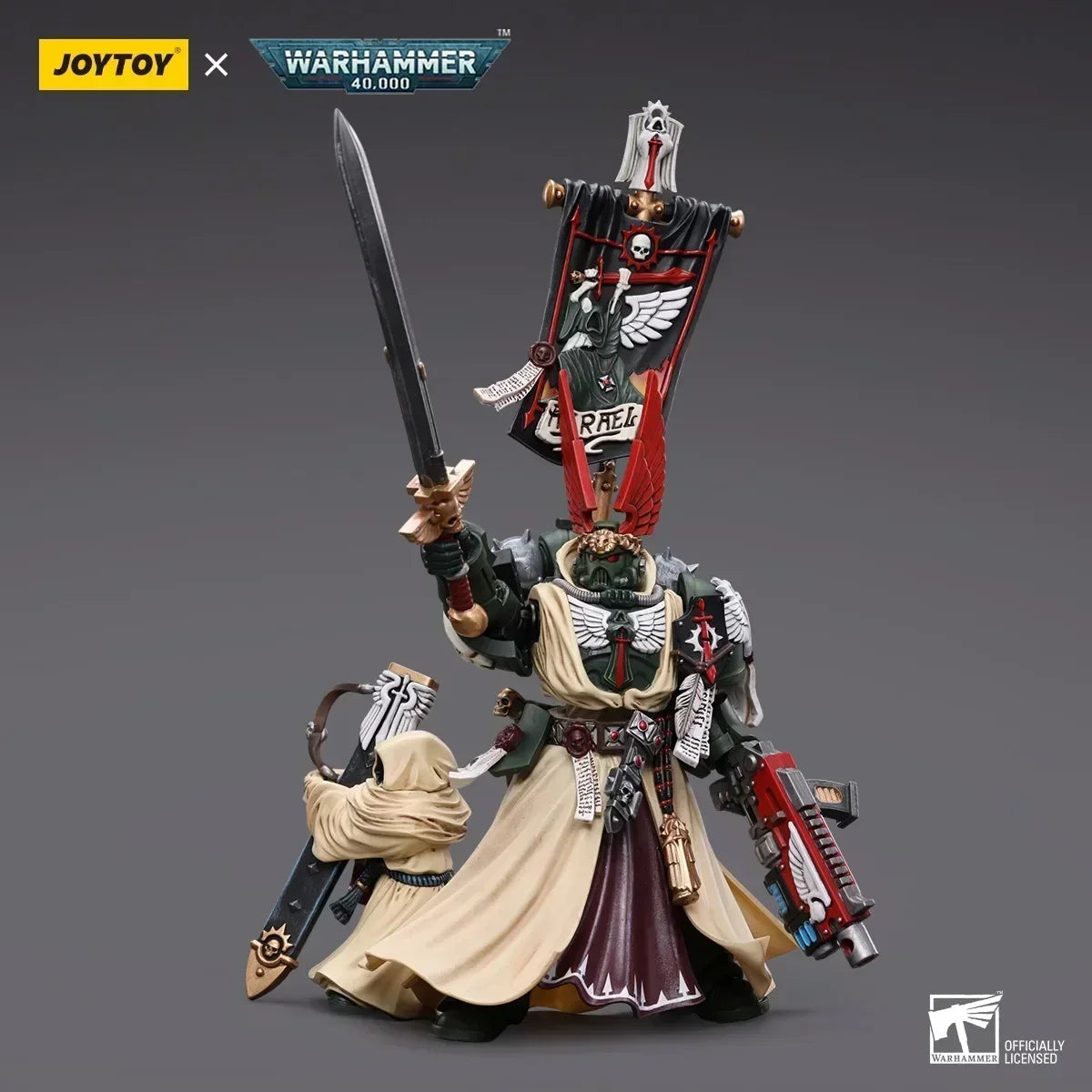 Joytoy Warhammer 40K 1/18 Action Figures Dark Angels Supreme Grand Master Azrael Model Gift Collection