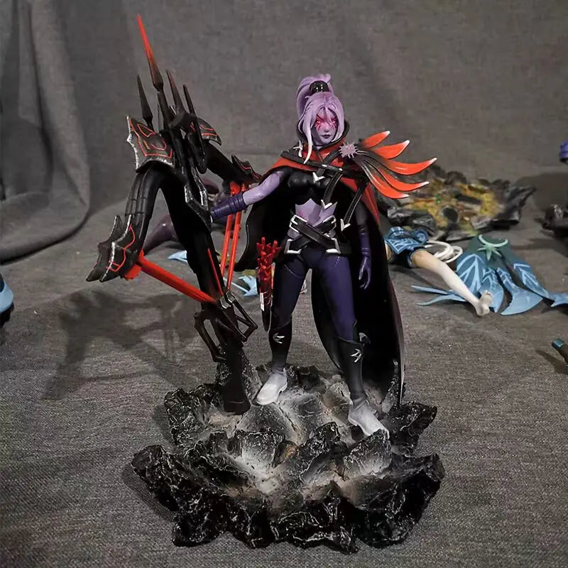 22cm DOTA2 Figure Drow Ranger High-end Customization Anime Collectible Model Desktop Decorations  Holiday Gifts Children Toy