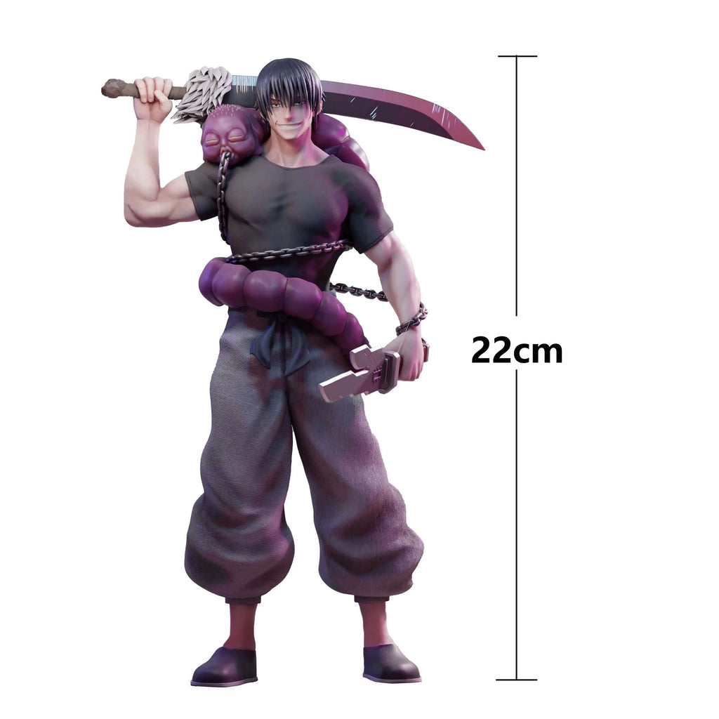 Anime JJK Figur Stärkster Krieger Toji Fushiguro Actionfiguren Sammlerpuppe Modell Fushiguro Toji Figur Geburtstagsgeschenke