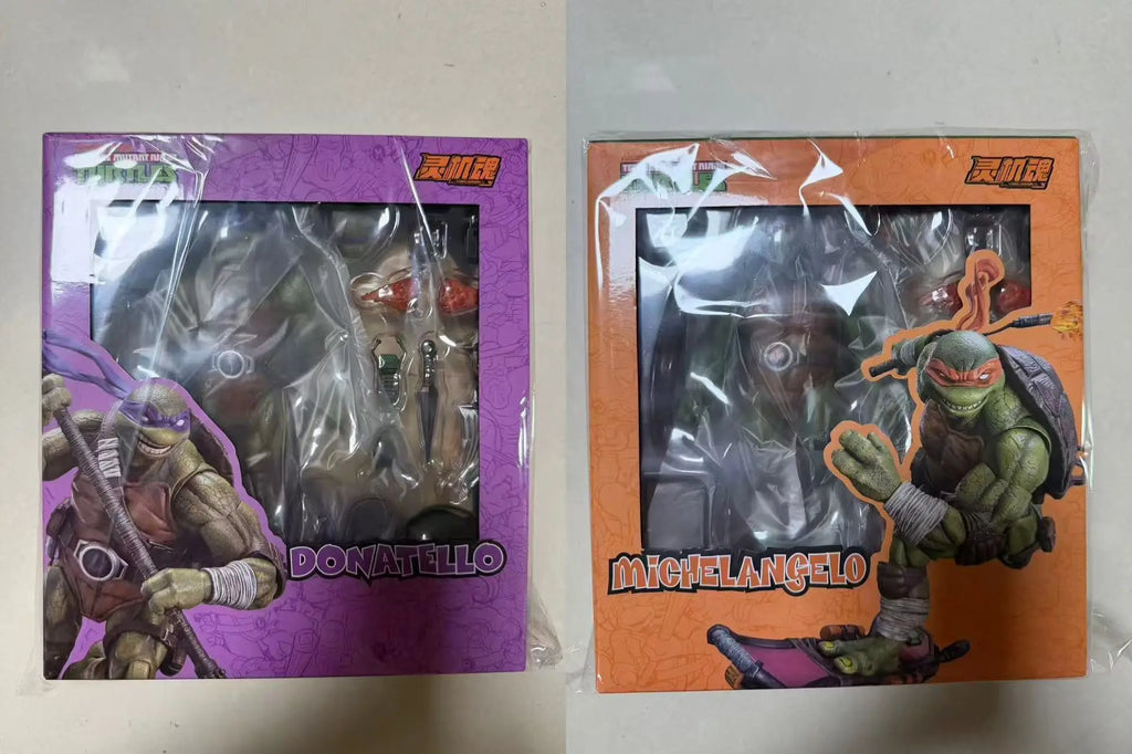 In Stock Spirit Machine Soul Ninja Leonardo + Raphael Blue and Red Turtles