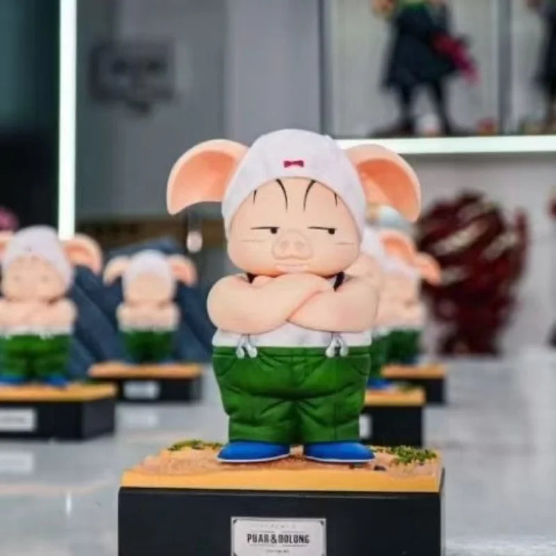 Jt Statue Dragon Ball Oolong Figure Krillin Goku Chichi Lunch Bulma Pvc Statue Action Figures Collection Model Toys Gift