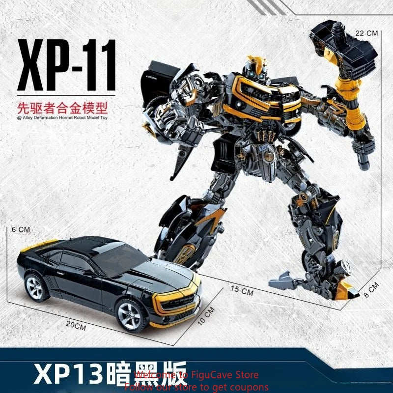 In Stock Transforming Toys Alloy XP14 OP XP11 BEE Car Robot Model Toy Action Figures Collection Gifts