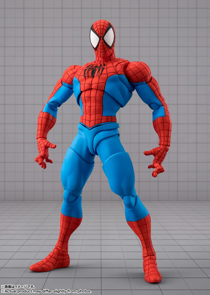 Bandai S.H.Figuarts Marvel Spider-Man Gamerverse Action Figure 155Mm ABS PVC Toy with Web Shield Spider-Sense Effects In Stock