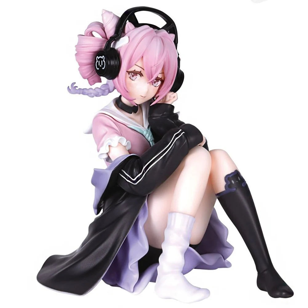 Anime Eureka Figure Cute Girl Eureka Action Figures PVC Collection Model Eureka Figurine Desktop Ornaments Eureka Look Up Figure