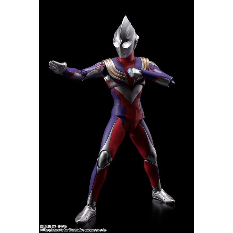 BANDAI SHF (Shinkocchou Seihou) Ultraman Tiga Multi Type PVC Action Figure Anime Figure Model Toys Figure Collection Doll Gift