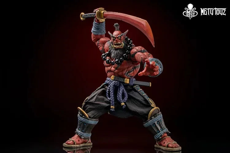 In stock Limited Edition Metytoyz WOW Demon Red Orc Warrior Sword Saint 1/12 Full Set 20Cm Action Figures Models Statues Toys