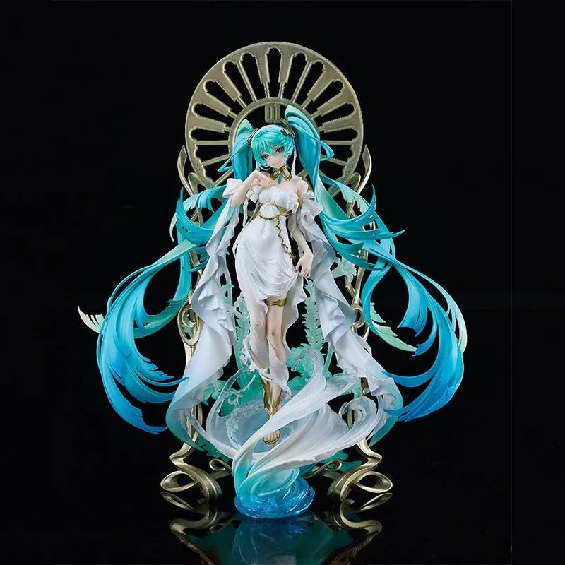 In Stock Genuine GOOD SMILE COMPANY Ocaloid - Hatsune Miku 1/7 Feat Yoneyama Mai H=340MM Garage Kit Anime Cartoon Model Toys