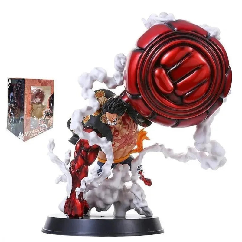 One Piece GK Anime Figur Modell Gear 4 Monkey D Luffy Actionfigur 24 cm Höhe Statue Sammlung Spielzeugpuppe Figma